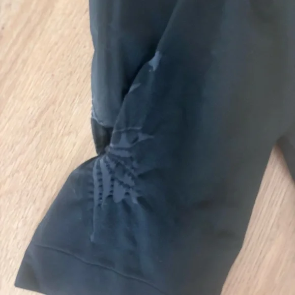 Wolford Black Biker Shorts - Picture 3 of 5